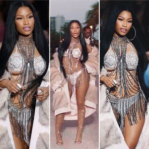Crystal Bralette as seen on Nicki Minaj